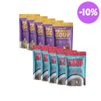 Warmup NAH&FERN Bundle – High Protein Fertiggerichte Suppen Pilz und Kokos Curry vegan je 5 Portionen