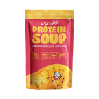 Warmup High Protein Fertiggerichte – Kartoffel Lauch Suppe vegan, 27g Protein