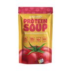 Warmup High Protein Fertiggerichte – Tomatensuppe mit Kräutern vegan, 27g Protein 