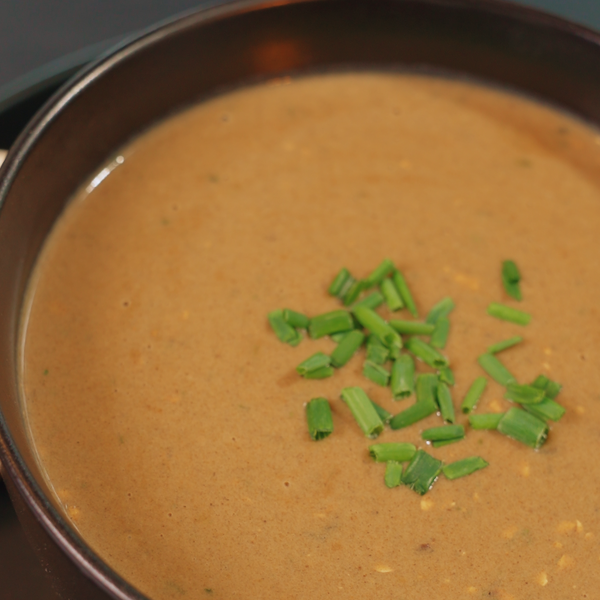 Vegane High Protein Suppe Mahlzeit Pilz – Fertiggericht mit Waldpilzen und Würze herzhaft und cremig mit Champignon und Steinpliz