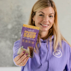 Vegane High Protein Suppe Mahlzeit Pilz – Fertiggericht mit Waldpilzen herzhaft und cremig 