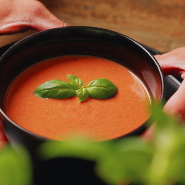 High Protein Fertiggerichte  Suppe Mahlzeit Tomate vegan 
